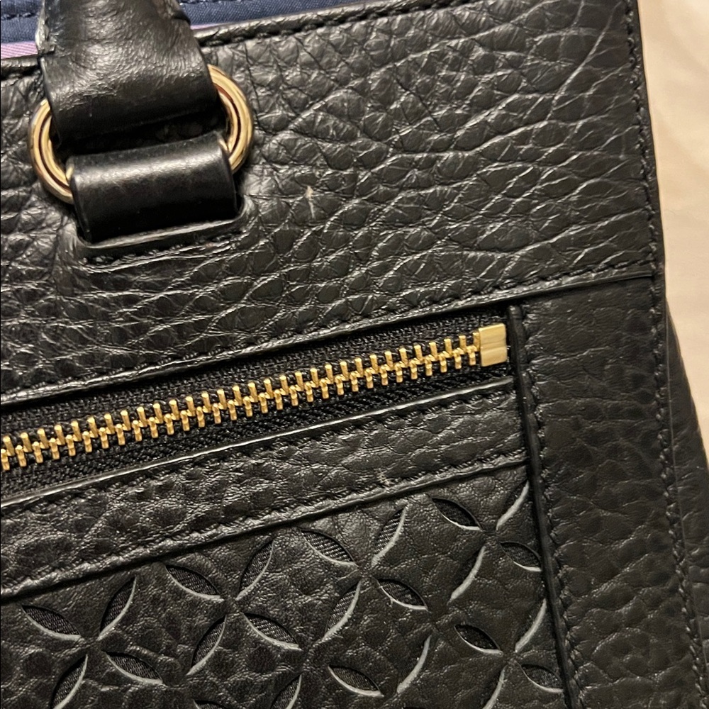 Kate Spade Perrin Lane Romy Black Leather Satchel - Picture 6 of 6